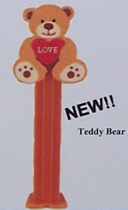 Valentines Day Teddy Bear Pez