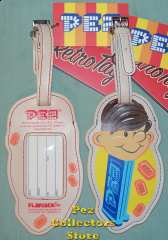 Pez Boy Luggage Tag