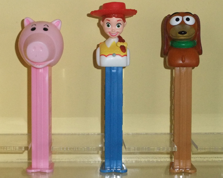 Hamm, Jessie and Slinky Dog Toy Story Pez