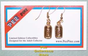 Pez Candy Bricks Earrings