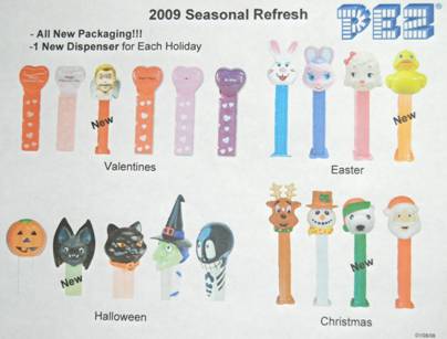 2009 Holiday Pez