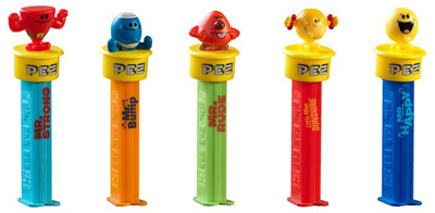 European Mr. Men Click-n-play Pez