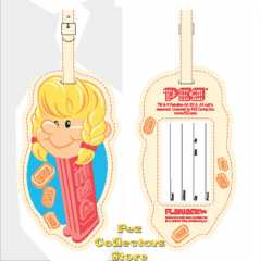 Pez Girl Luggage Tag