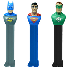 Batman, Superman and Green Lantern Pez