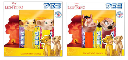 Lion King Pez Twin Packs