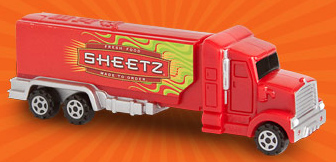 Sheetz Promotional Hauler Pez