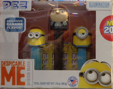 Despicable Me 3 Pez Tripack