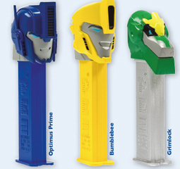 European Scan and Play Transformers Pez