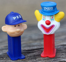 World's Smallest Pez Pal boy and Peter Pez