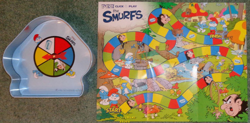 Smurfs Click & Play Pez Game