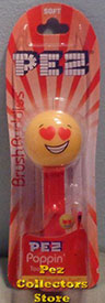 Love Emoji Brush Buddy Pez Toothbrush