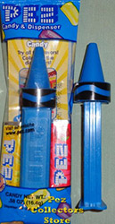 Cerulean Blue Crayola Crayon Pez
