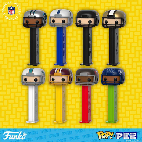 NFL Helmets POP! PEZ