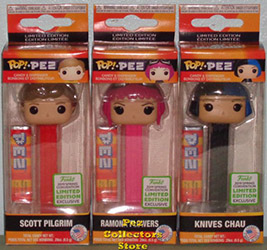 Funko Scott Pilgrim Saves the World POP! PEZ set