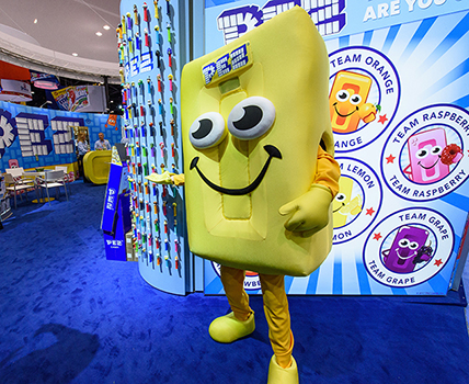 Pez Booth at Sweets and Snacks Expo