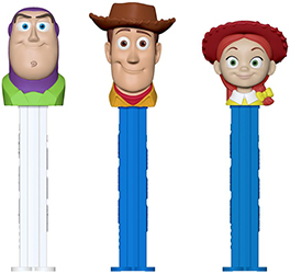 Toy Story 5 Buzz, Woody and Jessie Pez