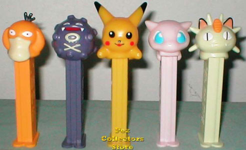 Pokemon Pez Set