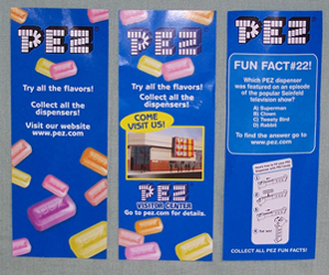 Pez Polybag Inserts 