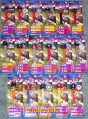 17  Major League Baseball Cap Pez Loose - Save on Shipping!