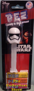 First Order Stormtrooper Pez Mint on Card