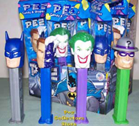 Batman and Villains Pez Set