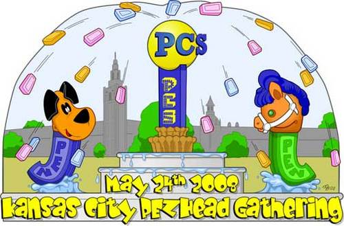 Kansas City PezHead Gathering Logo