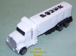 European Power Truck White with Smoke Stacks