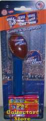 Boise State Football Pez Mint on Card with Smurf Turf