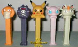 European Pokemon Pez Set