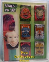 EErie Spectres Series 1 Pez Pin Set