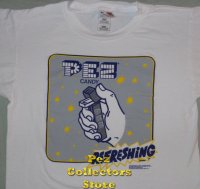 Refreshing Pez on White T-Shirt