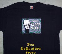 Scary Skull Pez T-Shirt