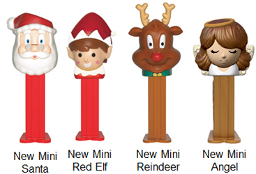 Christmas Mini Pez from Ornaments