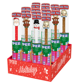 Christmas Pez Tubes