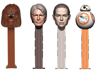 Millenium Falcon Pez Set with Han Solo