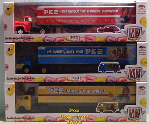 M2 Machines Pez Trucks