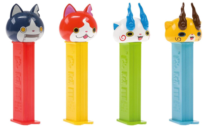 Yo-Kai Watch Pez from Europe