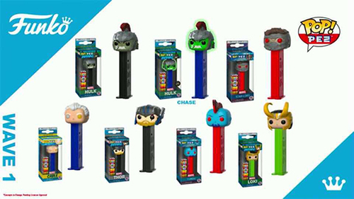 Funko Marvel POP!+PEZ