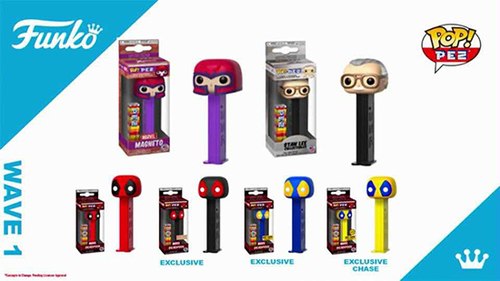 Funko Deadpool, Magneto and Stan Lee POP!+PEZ