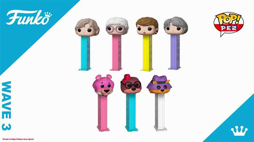 Funko Golden Girls and Hanna Barbara POP!+PEZ