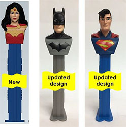 2019 Wonder Woman, Batman and Superman Pez