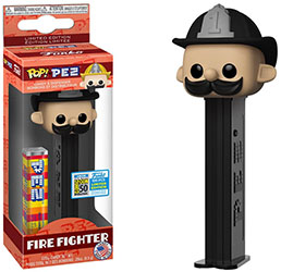 Black Hat Fireman Pez Pal POP! PEZ