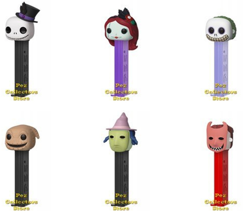 Nightmare Before Christmas Series 2 POP! PEZ set