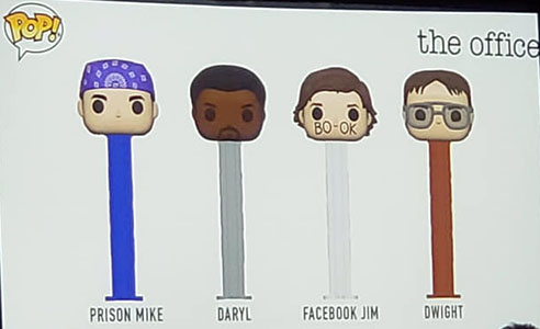 The Office POP! PEZ