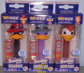 Darkwing Duck POP! PEZ set of 3