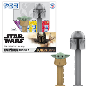 Mandalorian and The Child (Baby Yoda) Pez Twin Pack