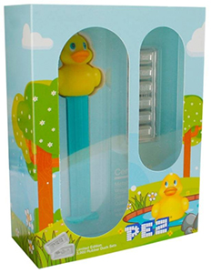 PAMP Suisse Ducky Pez with Silver Pez Candies