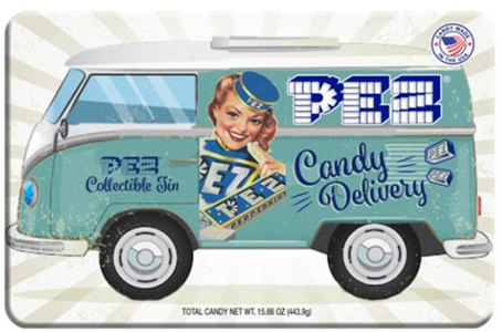 Pez Delivery Van Collectors Tin