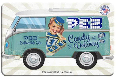 Pez Delivery Van Tin