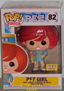 Red Head Pez Girl POP! 